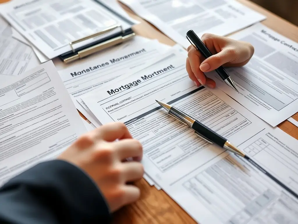 An image showing different types of mortgage documents and loan options, illustrating the variety of specialized loan types available to meet diverse client needs.
