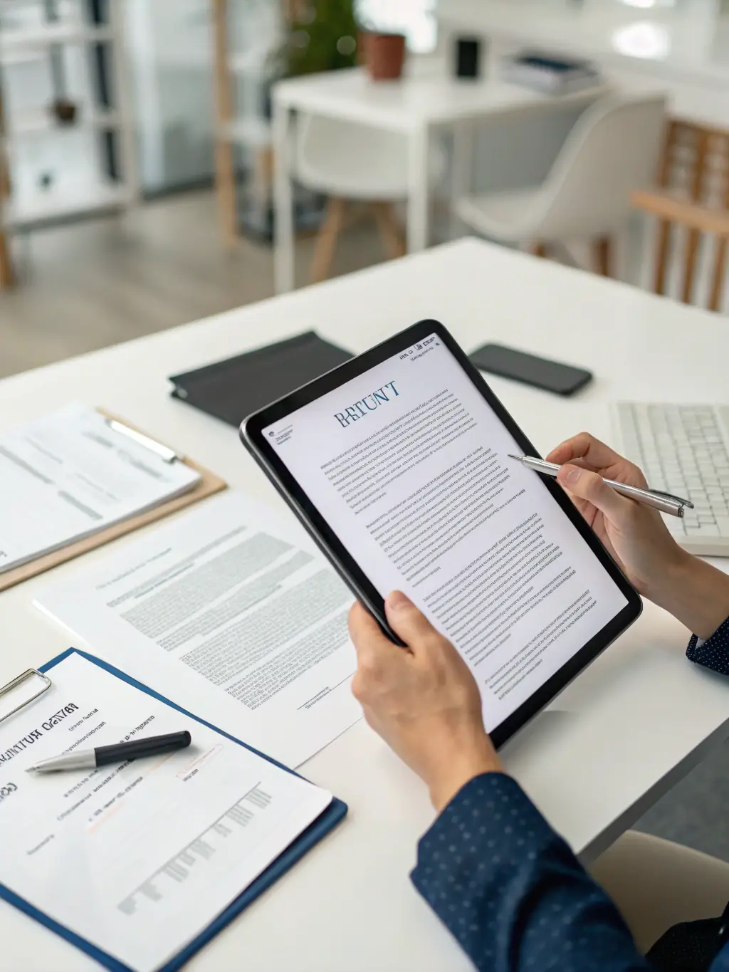 A close-up shot of a pre-approval letter, symbolizing the importance of getting pre-approved for a mortgage before starting the home search.