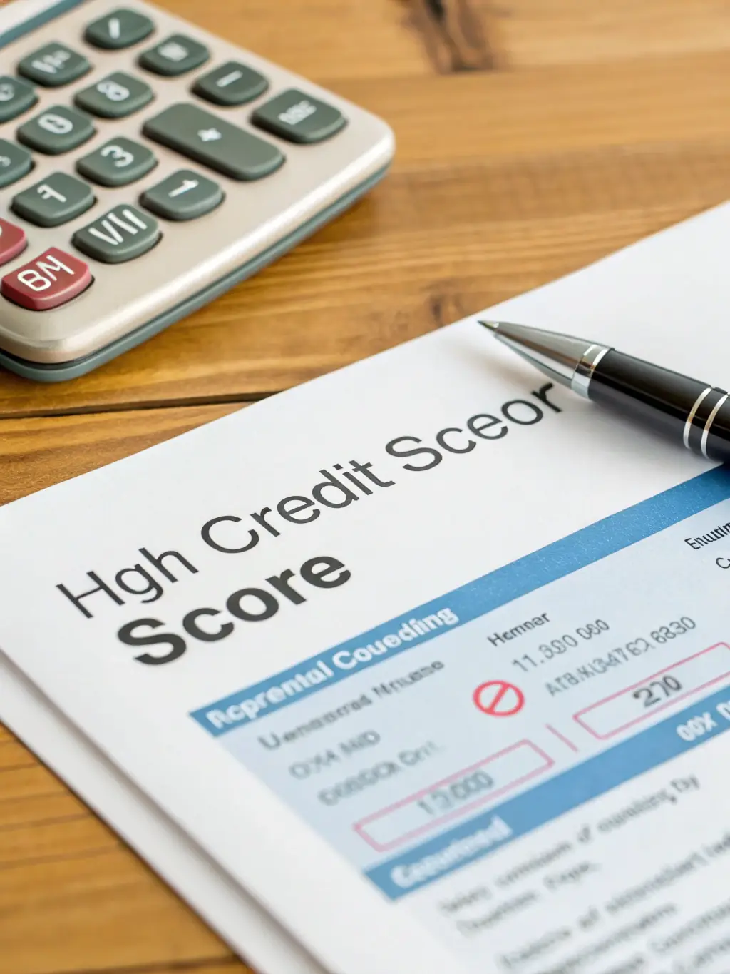 A close-up shot of a credit score report highlighting a good credit score, symbolizing the importance of credit in securing a mortgage. The image is for the 'Expert Tips for First-Time Buyers' section on JayD Financial LLC's website.
