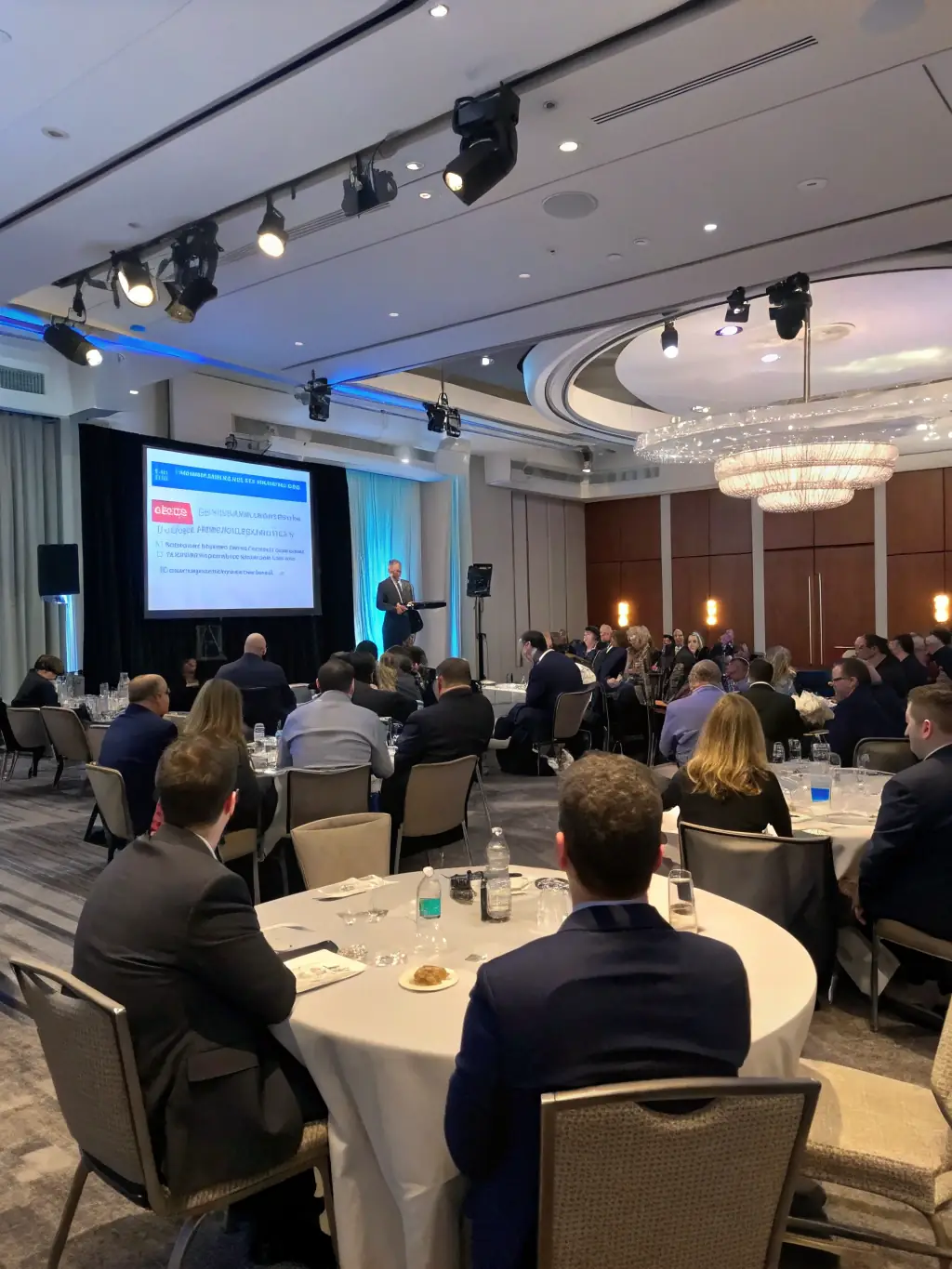 A diverse group of people attending a home buying seminar, symbolizing the importance of education and preparation. The image is for the 'Expert Tips for First-Time Buyers' section on JayD Financial LLC's website.